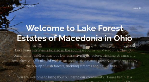 lakeforestofmacedonia.com