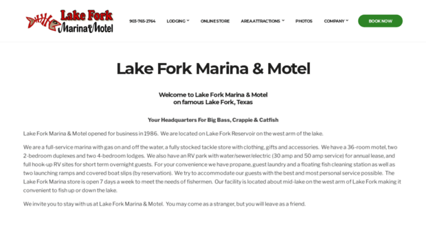 lakeforkmarina.com