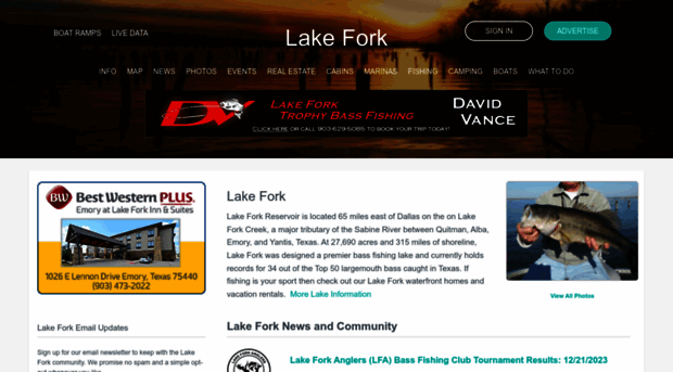 lakeforktexas.com