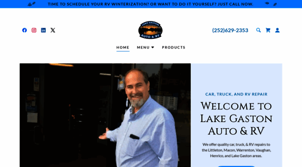 lakegastonauto.com