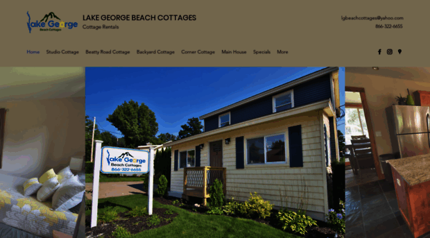 lakegeorgebeachcottages.com