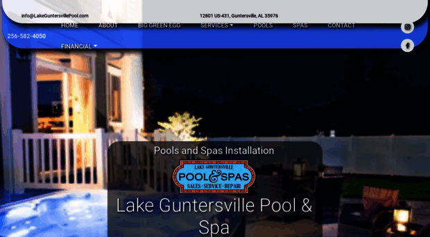 lakeguntersvillepools.com