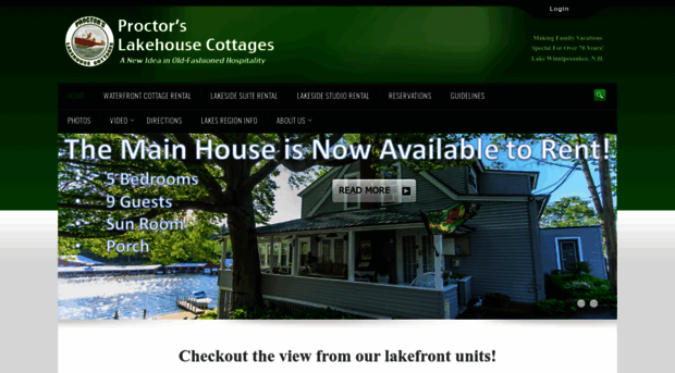 lakehousecottages.com