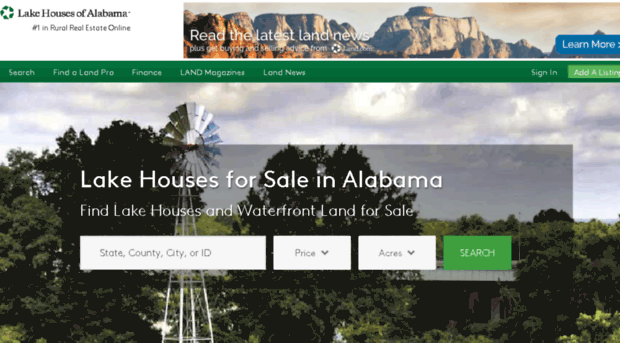 lakehousesofalabama.com