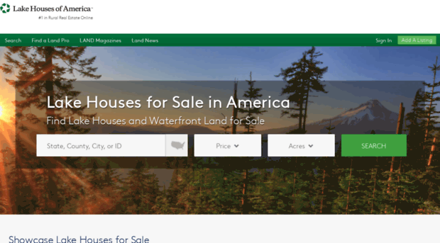 lakehousesofamerica.com