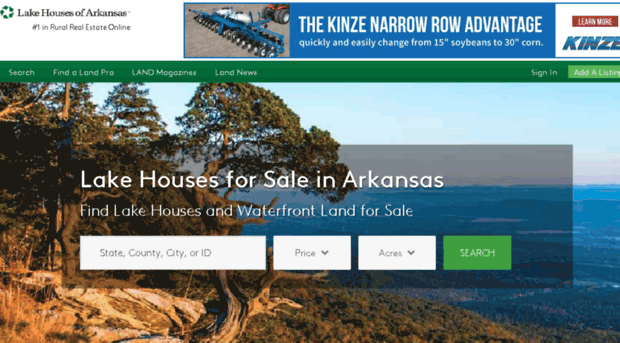 lakehousesofarkansas.com