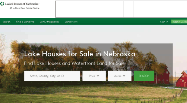 lakehousesofnebraska.com