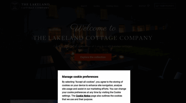 lakeland-cottage-company.co.uk