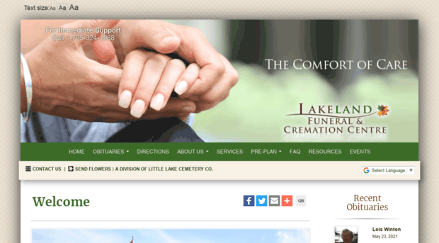 lakelandfuneralcentre.com