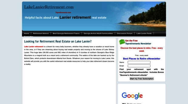 lakelanierretirement.com