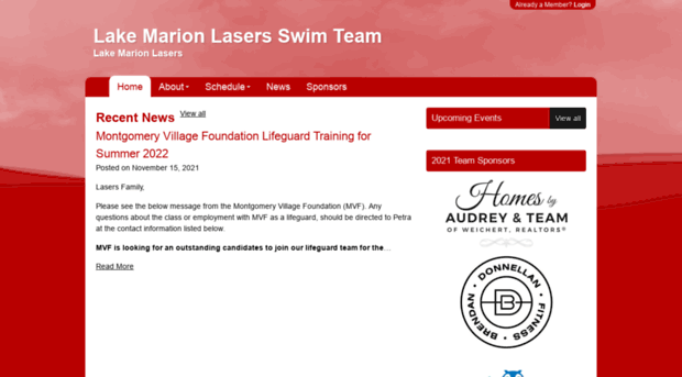 lakemarionlasers.swimtopia.com