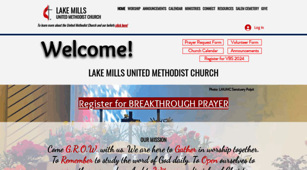 lakemillsumc.org