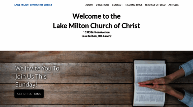 lakemiltonchurchofchrist.org