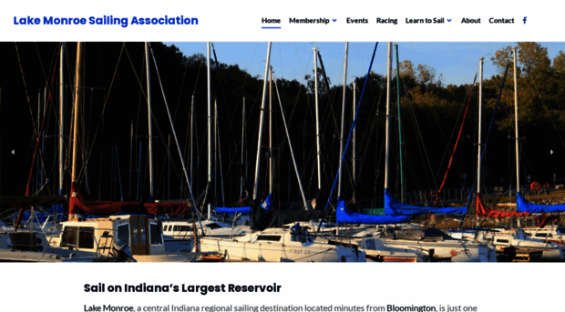 lakemonroesailing.com