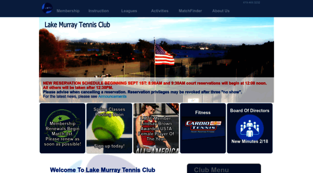 lakemurraytennisclub.com