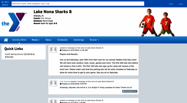 lakenonasharksb.playerspace.com