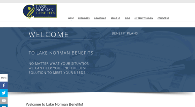 lakenormanbenefits.com