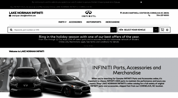 lakenormaninfinitiparts.com