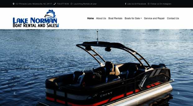 lakenormanpontoons.com