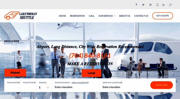 lakenormanshuttle.net