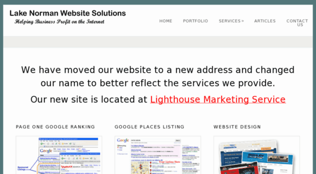 lakenormanwebsitesolutions.com