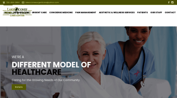 lakeoconeeurgentcare.com