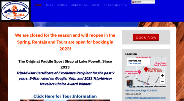 lakepowellpaddleboards.com