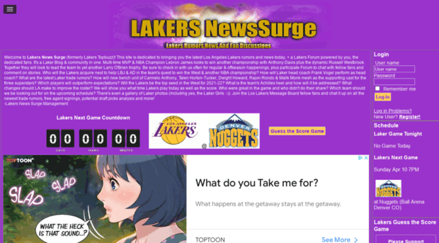 lakers.newssurge.com