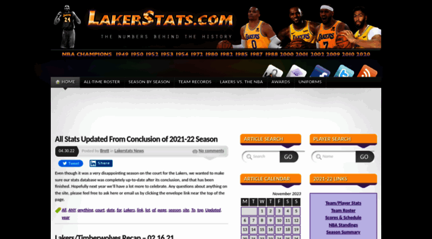 lakerstats.com