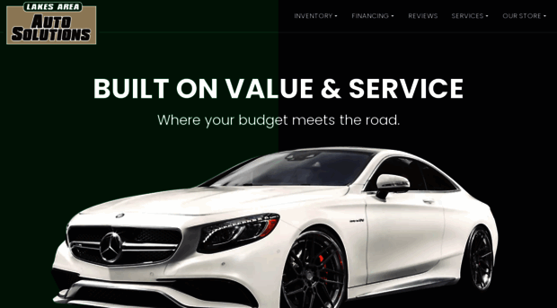 lakesareaautosolutions.com