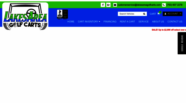 lakesareagolfcarts.com