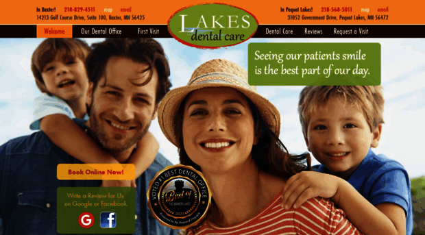 lakesdentalcare.com