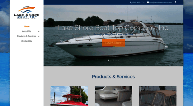 lakeshoreboattop.com