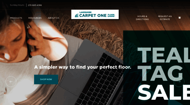 lakeshorecarpetonemuskegon.com