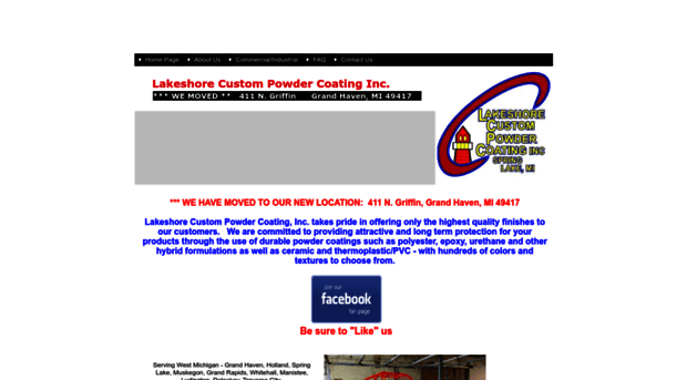 lakeshorecustompowdercoating.com