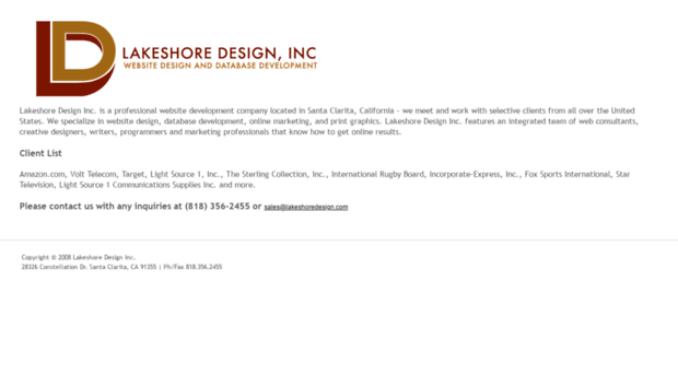 lakeshoredesign.com