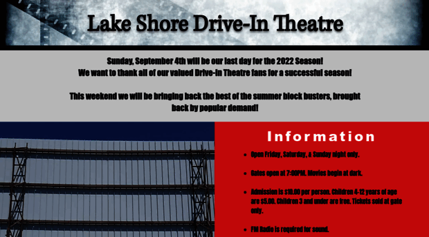 lakeshoredrivein.com