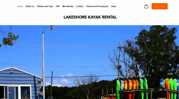 lakeshorekayakrental.com