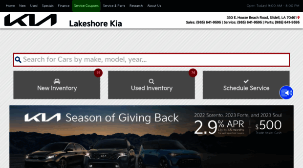 lakeshorekia.com