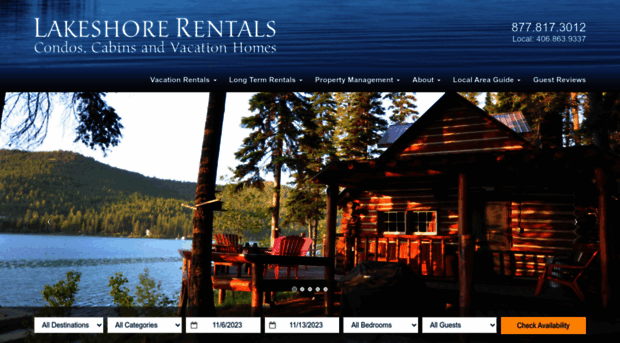 lakeshorerentals.us