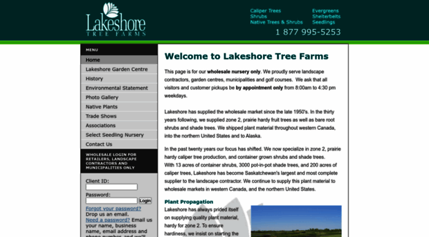 lakeshoretreefarms.com