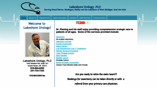 lakeshoreurology.com