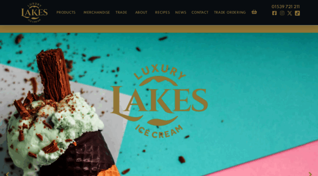 lakesicecream.com