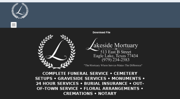 lakeside-mortuary.com