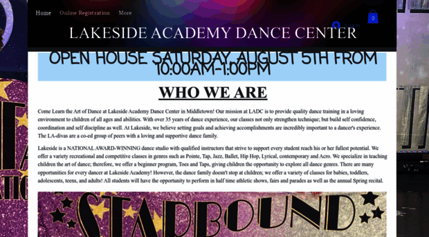 lakesideacademyofdance.com