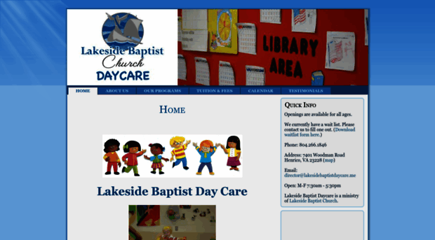 lakesidebaptistdaycare.me