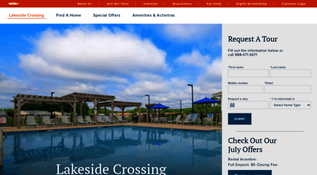 lakesidecrossing.net