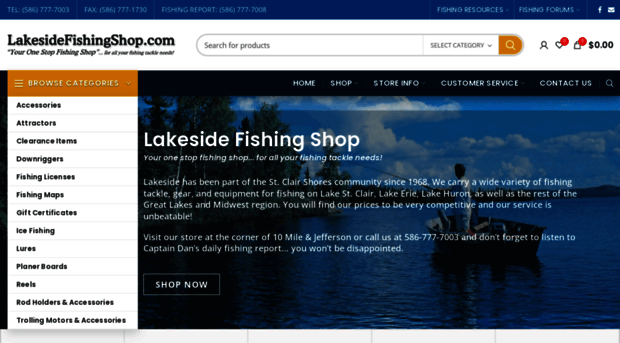 lakesidefishingshop.com