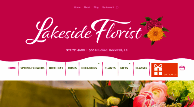 lakesideflorist.net