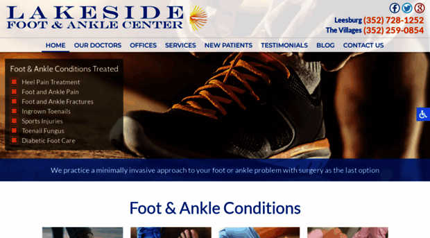 lakesidefootandankle.com